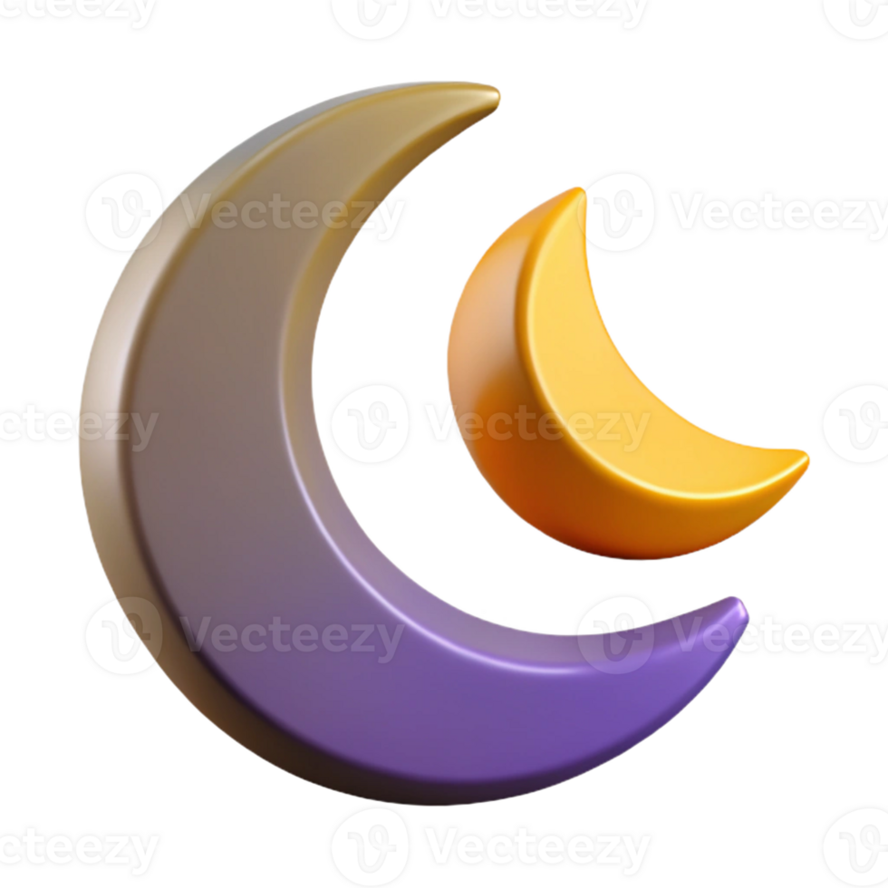 picturesque tranquil creative Interlocking, sharp-edged crescent shapes. Minimal design, flat color with Scalable Design. refined png
