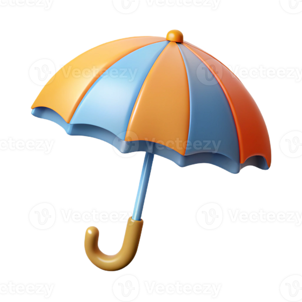 splendid industrial Clean lines depicting a simple umbrella. Flat color, single-weight stroke with Scalable Design. sharp png