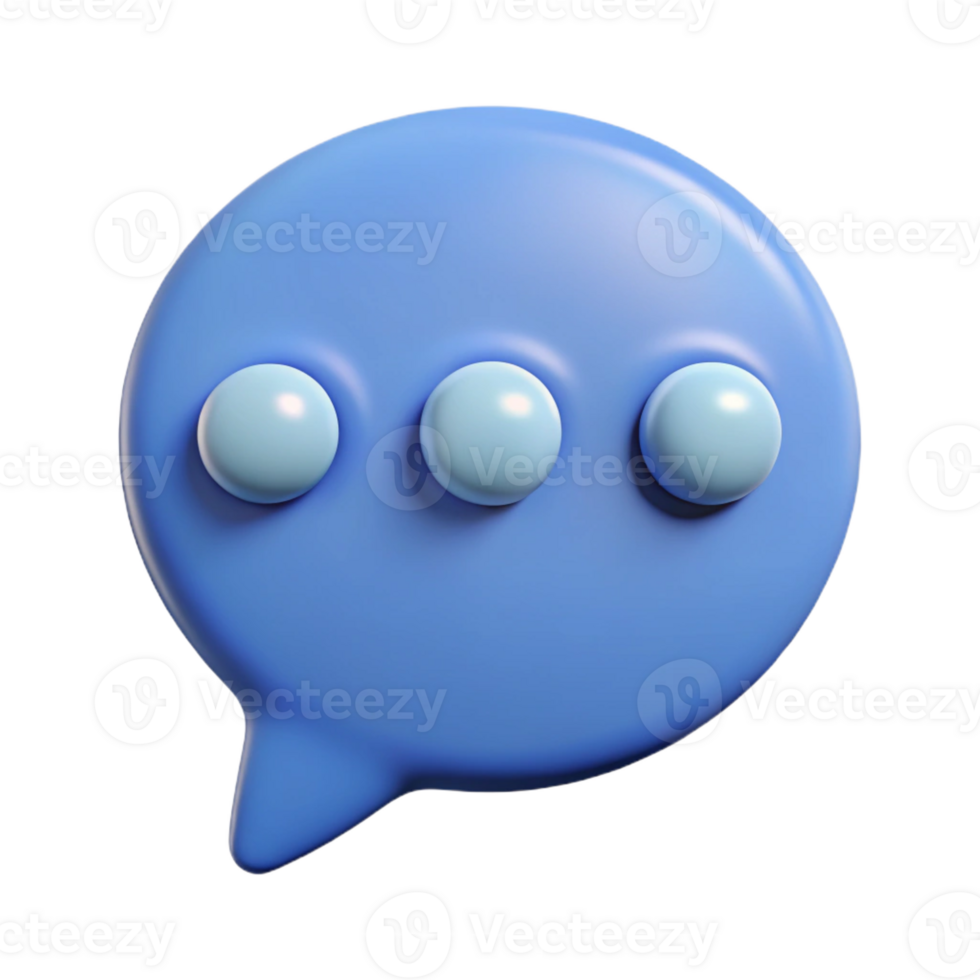 stunning quintessential Speech bubble character with three dots inside. Scalable, minimal, flat color with Scalable Design. png