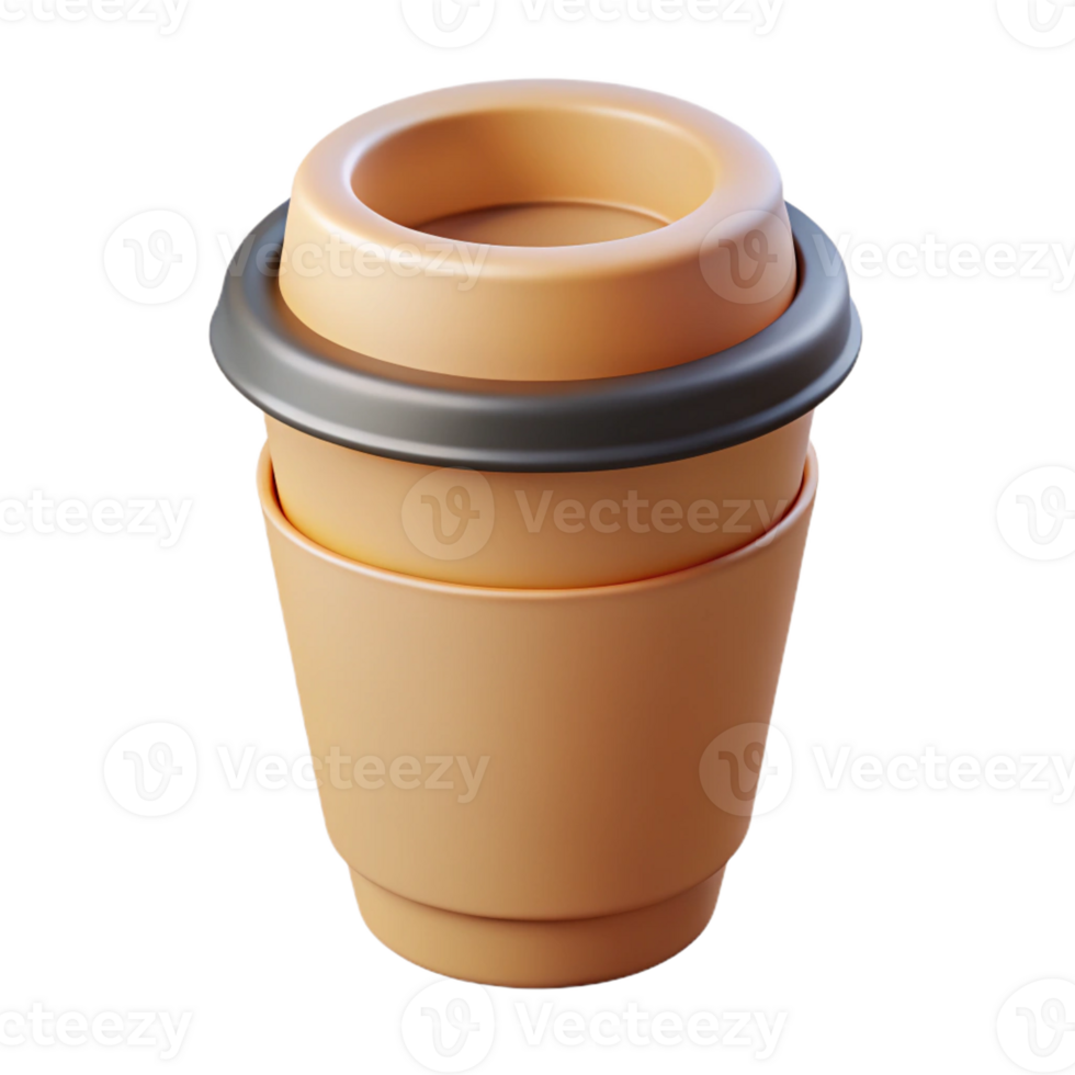 memorable bohemian Scalable single-weight stroke coffee cup. Crisp edges, flat color. Minimal design with Scalable Design. authentic png