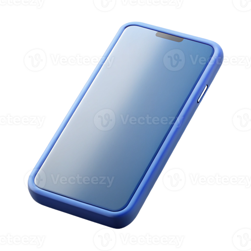 playful splendid Phone with rectangular screen. Crisp edges, minimal, single-weight stroke with Scalable Design. studio quality png