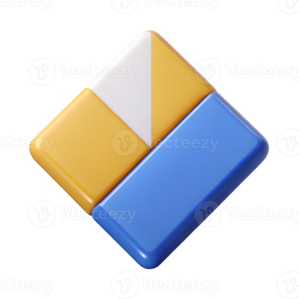 pristine signature A square divided diagonally into two flat colors. Crisp edges, symmetrical with Scalable Design. png