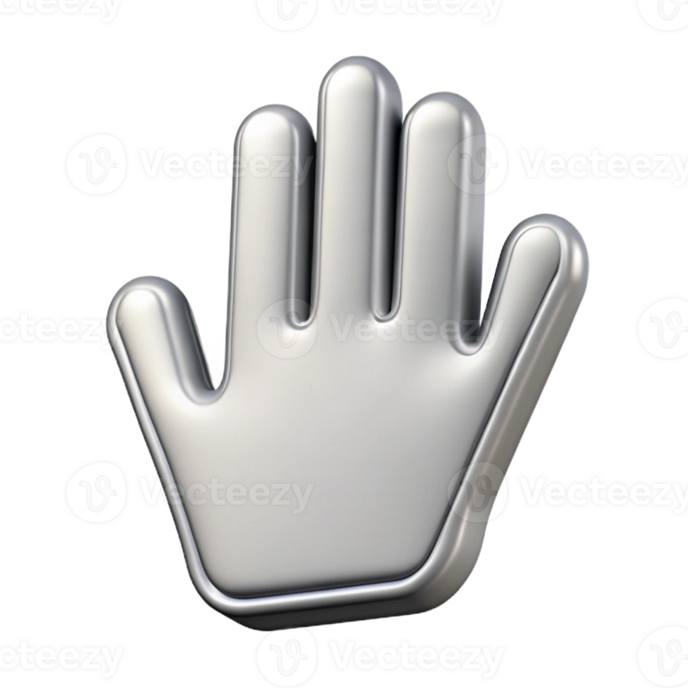 unforgettable modern Single-weight stroke outlines a simple hand. Geometric and scalable design with Scal 8K png