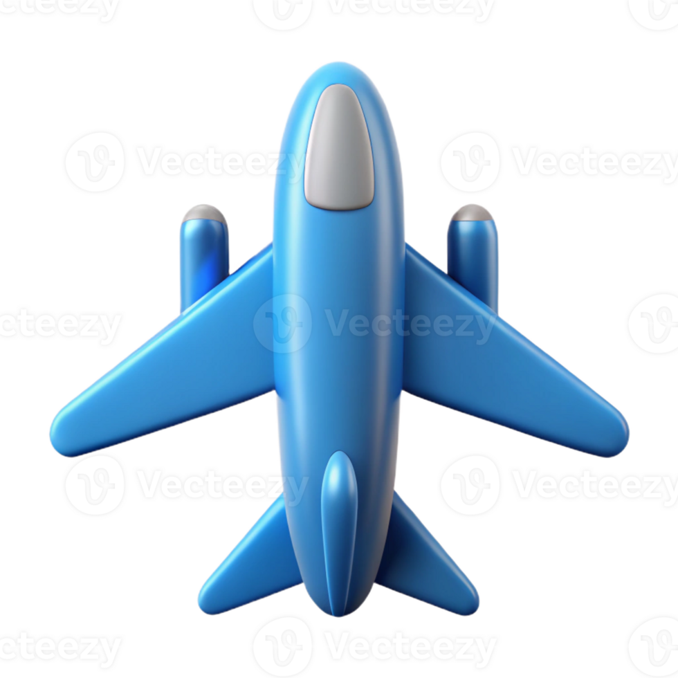 quintessential minimalist Airplane icon. Crisp edges, symmetrical, with Scalable Design. handcrafted png