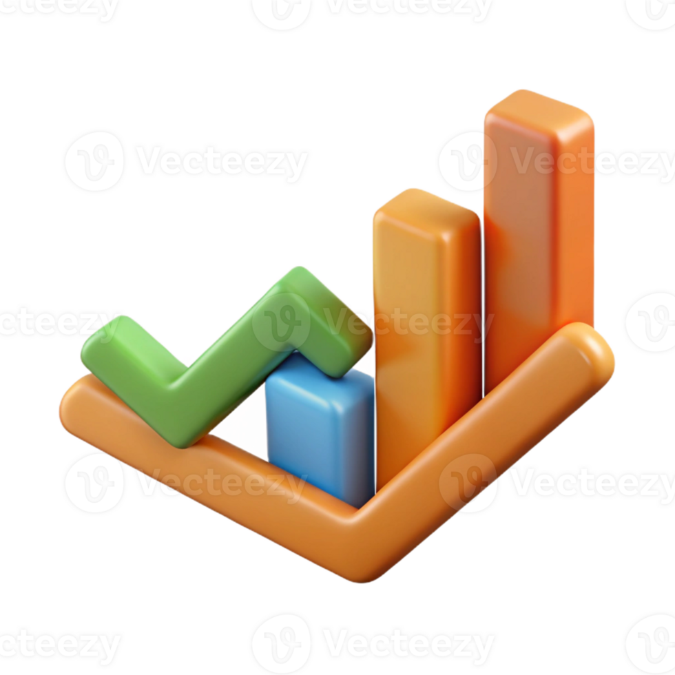 striking celebrated Upward trending arrow chart with three data points. Crisp edges, single-weight stroke with Scalable Design. png