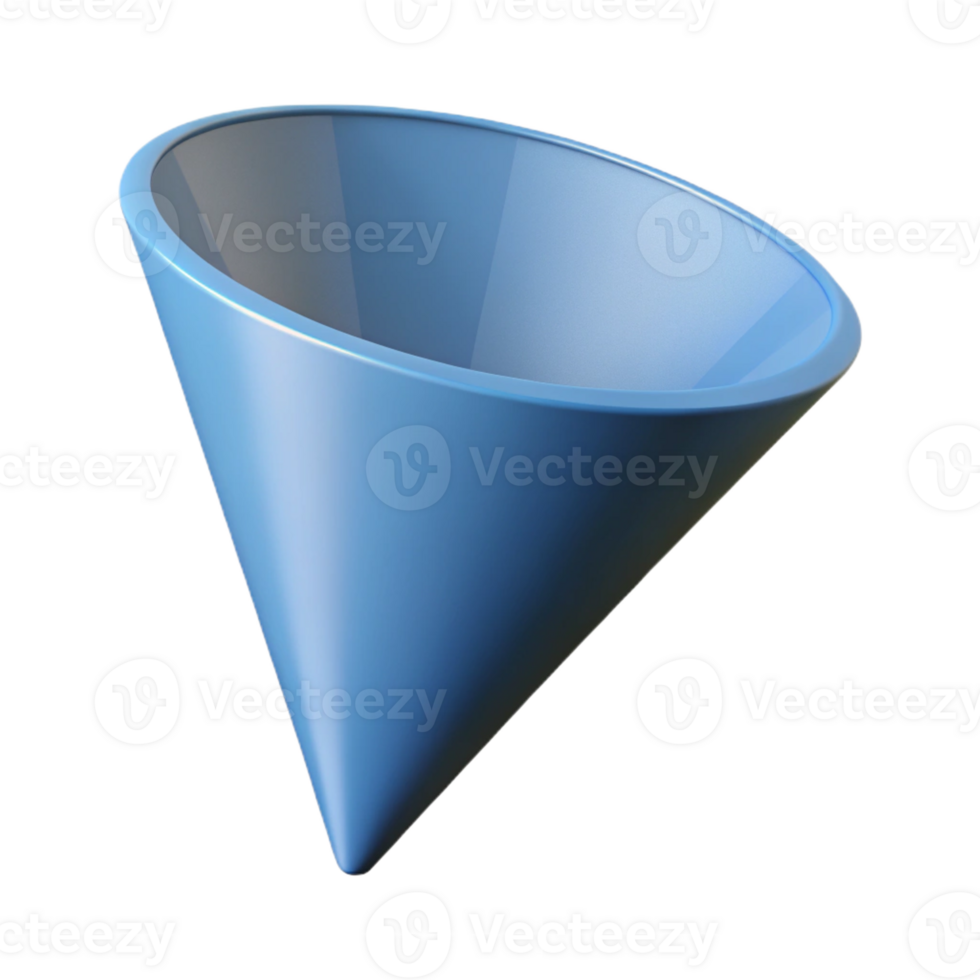sought-after urban Geometric cone. Clean lines, flat color, with Scalable Design. masterfully captured png