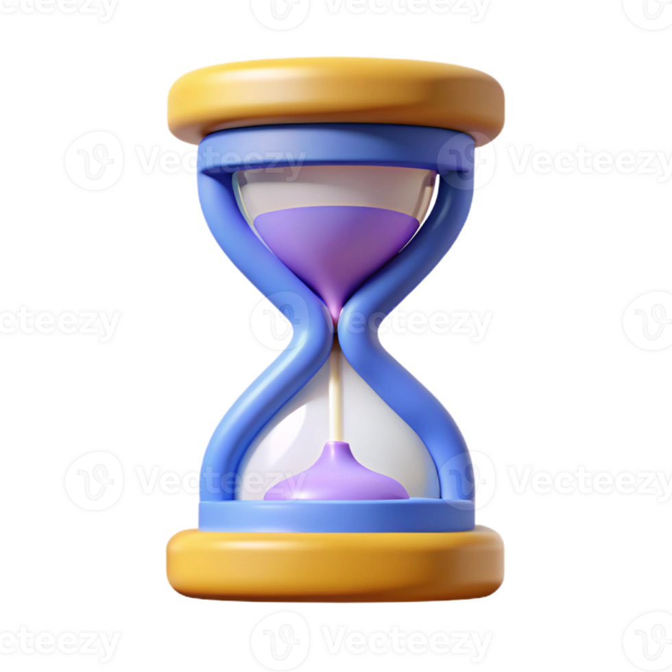magnificent baroque Abstract symbol of time. Hourglass with clean lines. Flat color, minimal design with Scalable Design. fine detail png