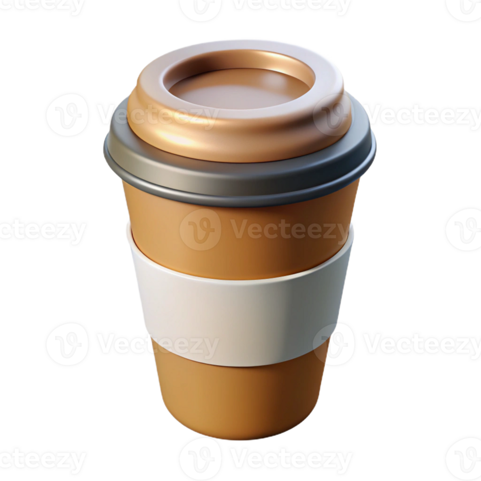 quintessential avant-garde Single-weight stroke coffee cup. Clean lines, scalable, flat color with Scalable Design. artisan png
