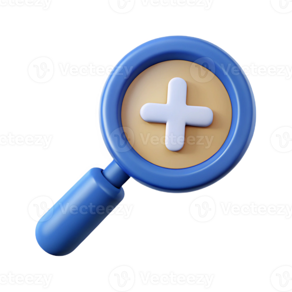 spectacular memorable Magnifying glass icon with a plus sign. Minimal, scalable, single-weight stroke with Scalable Design. png