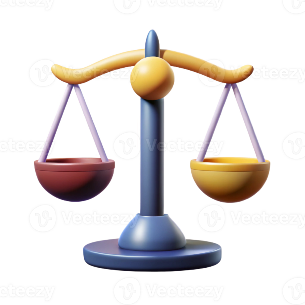 impressive harmonious elegant Stylized symbol of balance. Symmetrical scales. Single-weight stroke, flat color with Scalable Design. 8K png