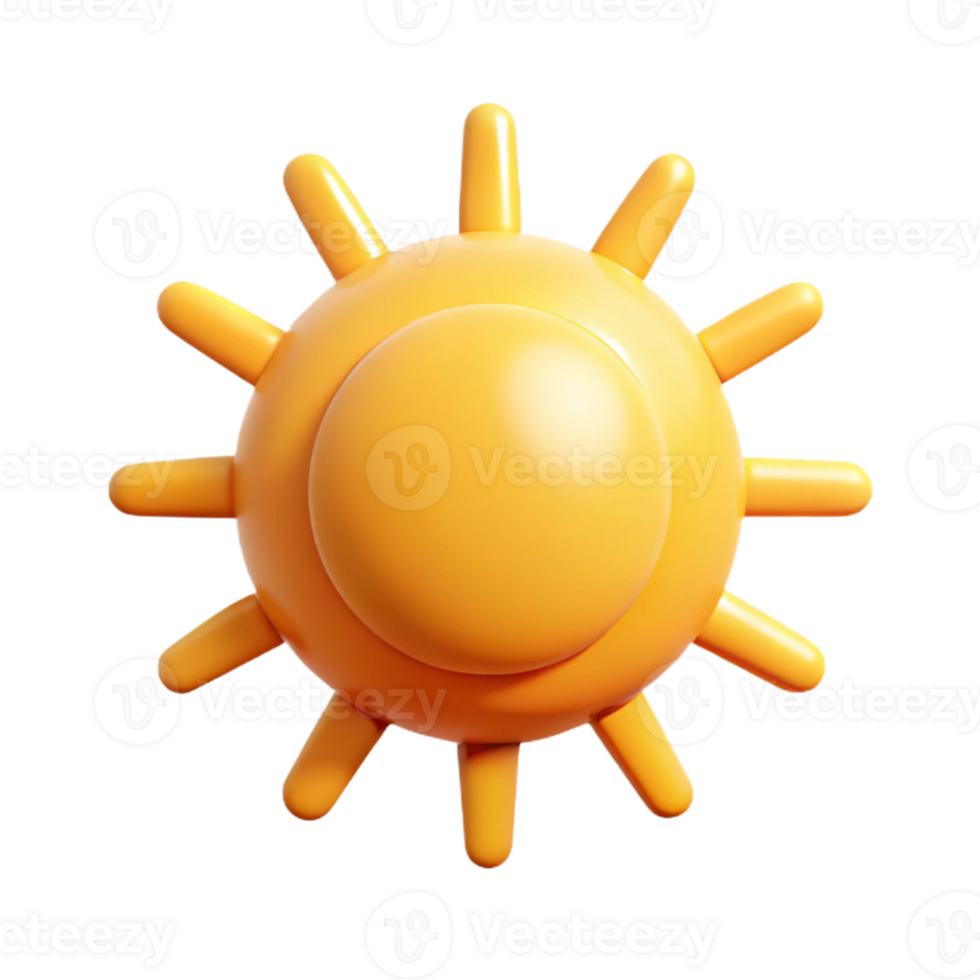 magnificent industrial Symmetrical sun icon. Crisp edges, flat color, clean lines with Scalable Design. ultra HD png