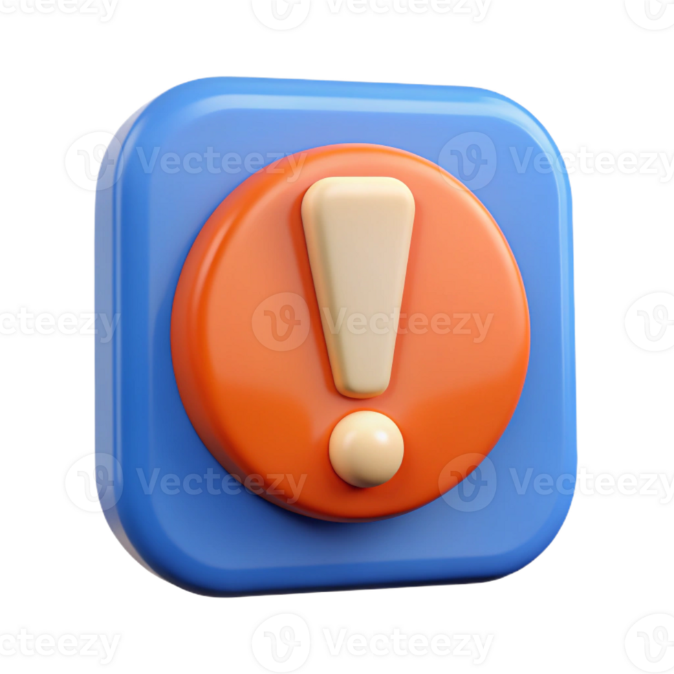 wonderful nordic An exclamation point icon. Clean lines, crisp edges with Scalable Design. 4K png