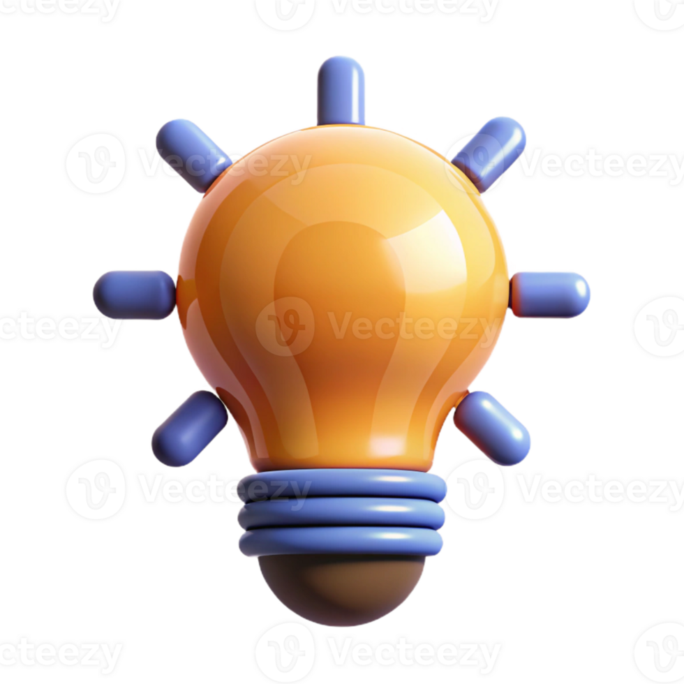 timeless gothic Abstract lightbulb symbol. Idea and innovation. Crisp edges, minimal design. with Scalable Design. high quality png