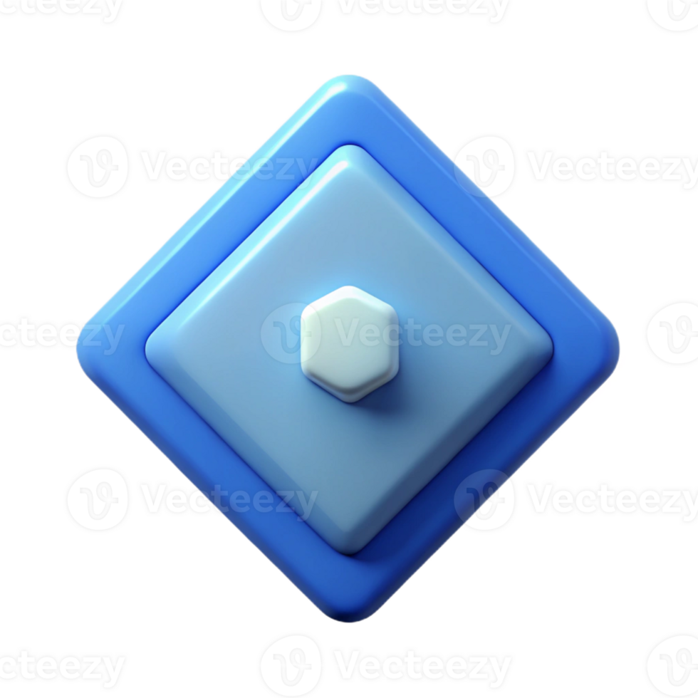 passionate vibrant Diamond-shaped badge with a dot in the center. Minimal, scalable, crisp edges with Scalable Design. ultra HD png