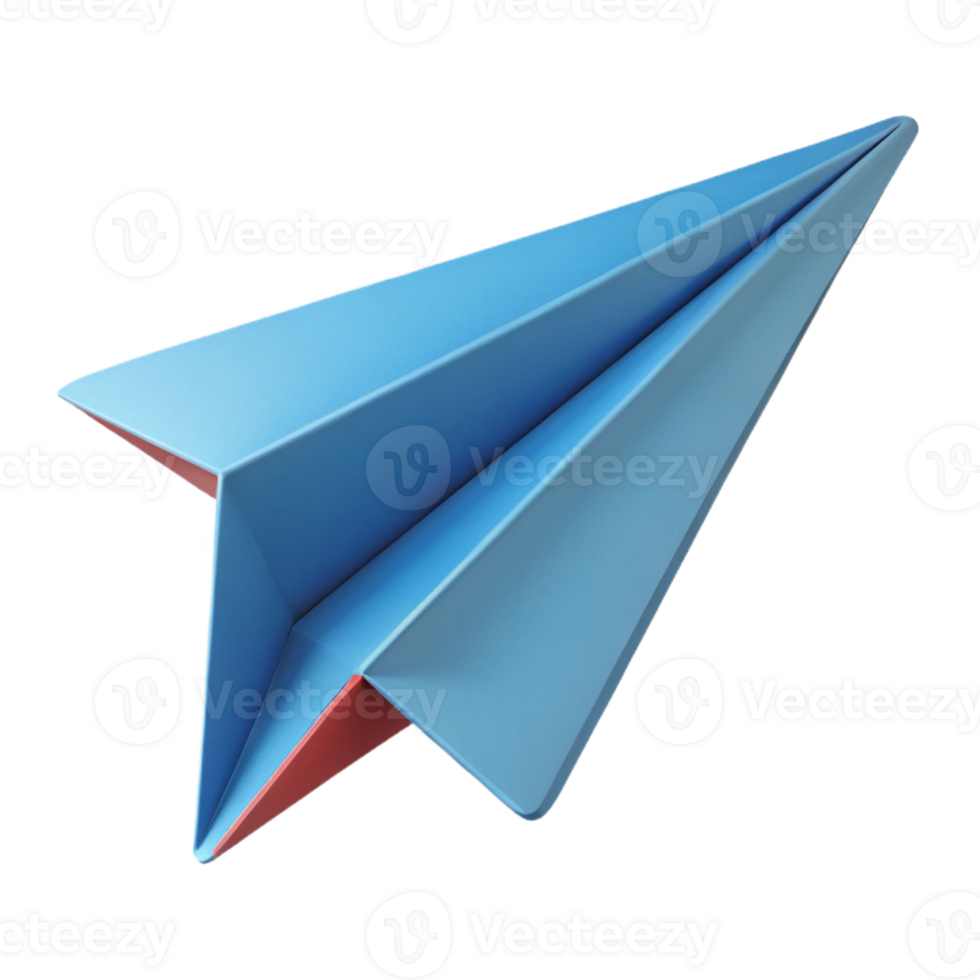 sought-after classic Scalable paper airplane. Crisp edges, flat color, minimal with Scalable Design. museum quality png