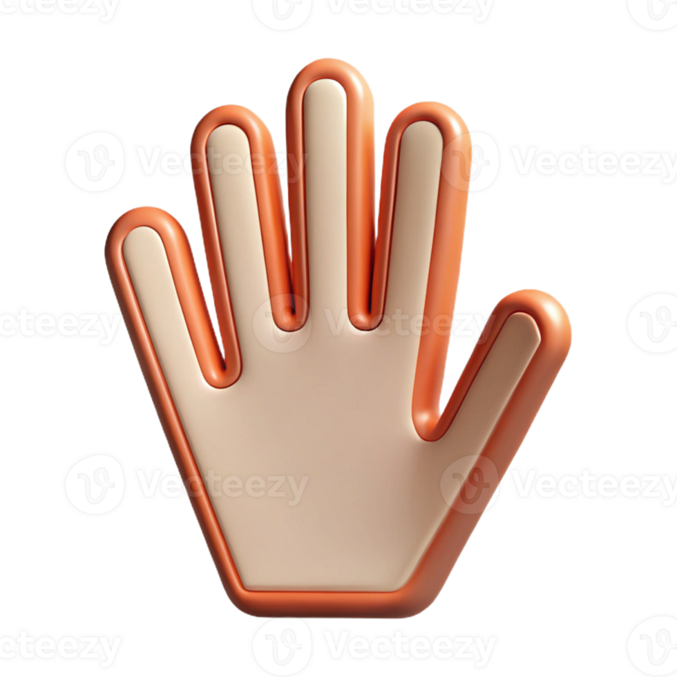 hypnotic unforgettable Single-weight stroke outlines a simple hand. Geometric and scalable design with Scal png