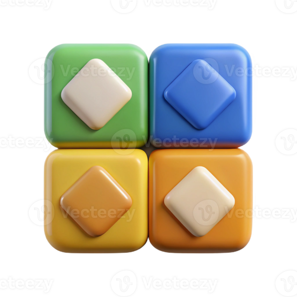 mesmerizing coveted Four squares arranged in a grid, alternating colors. Flat color, symmetrical with Scalable Design. png