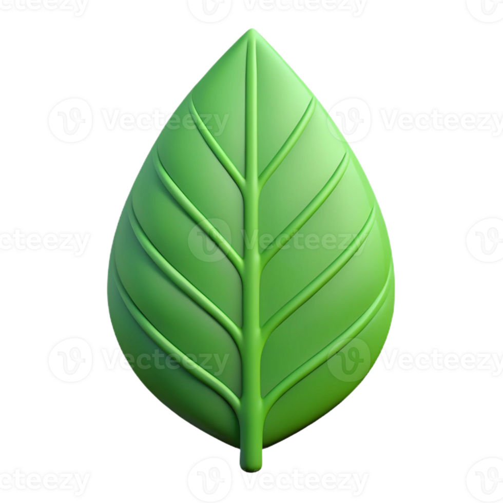 hypnotic calm mid-century Abstract symbol of nature. Leaf with clean lines. Flat color, minimal design with Scalable Design. 4K png
