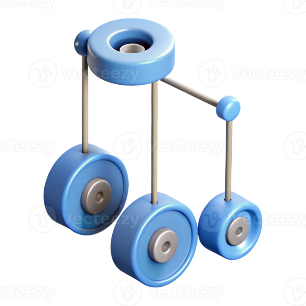 whimsical dramatic Diagram of a pulley system. Minimal design, with Scalable Design. top-tier png