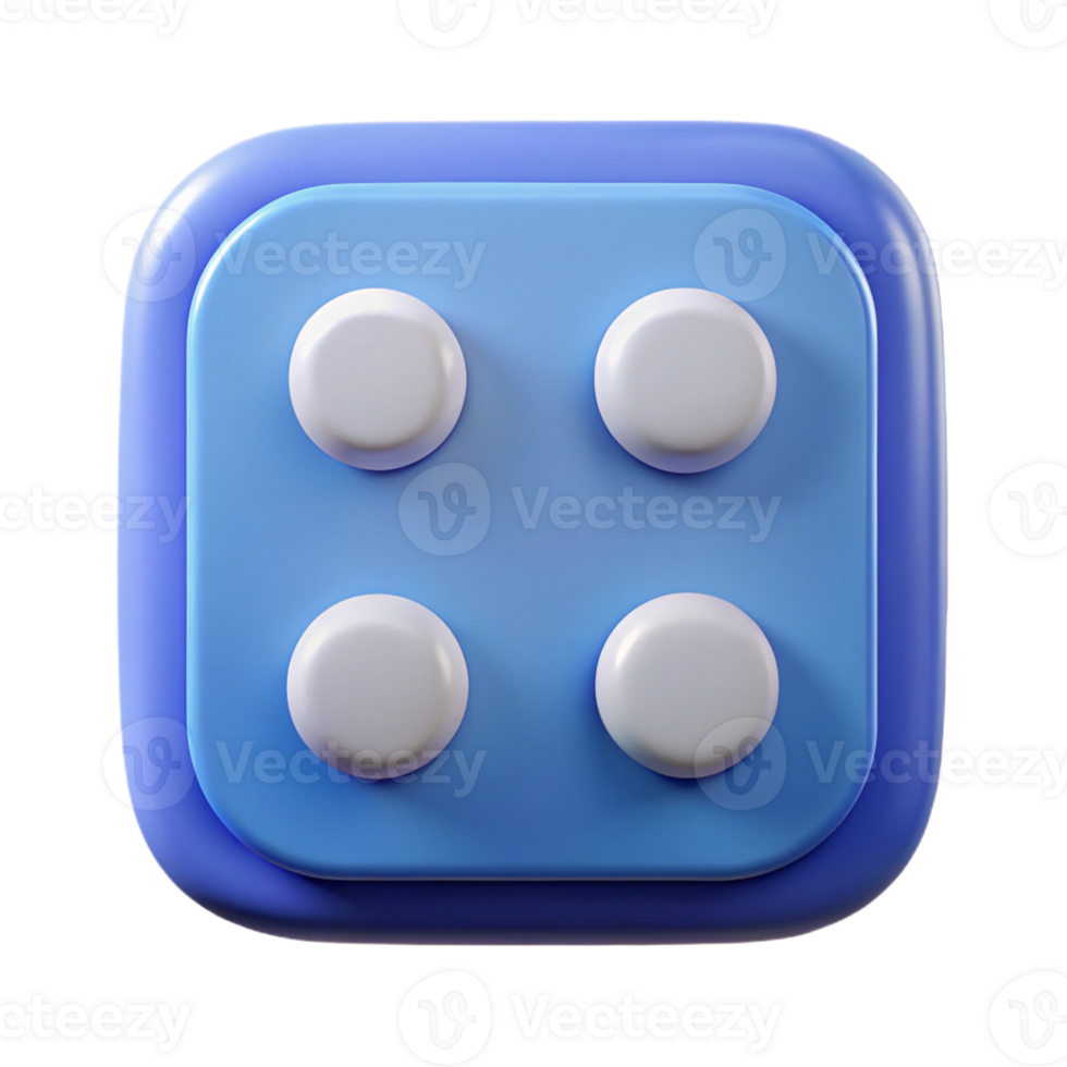 immaculate reflective surreal Square badge, four small circles in corners. Scalable, clean lines, single-weight stroke with Scalable Design. museum quality png