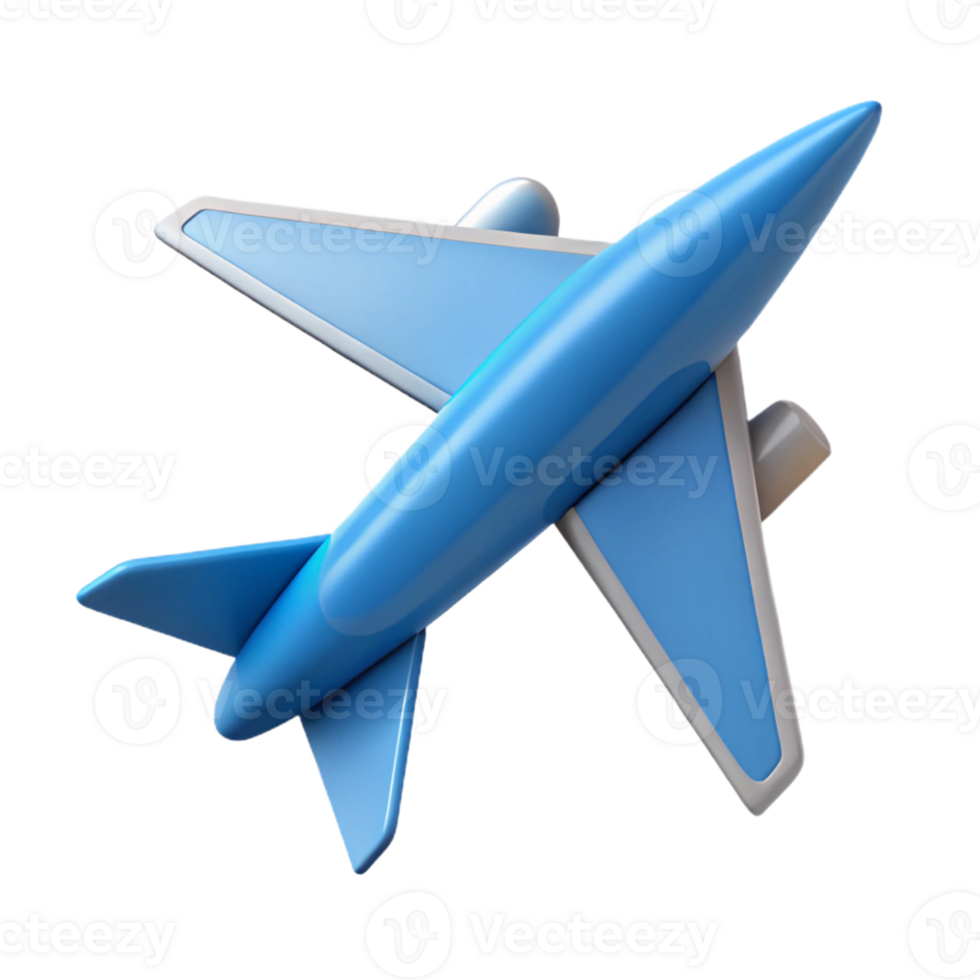 serene intense industrial Airplane with triangular wings, pointed nose. Single-weight stroke, flat color, scalable luxury png