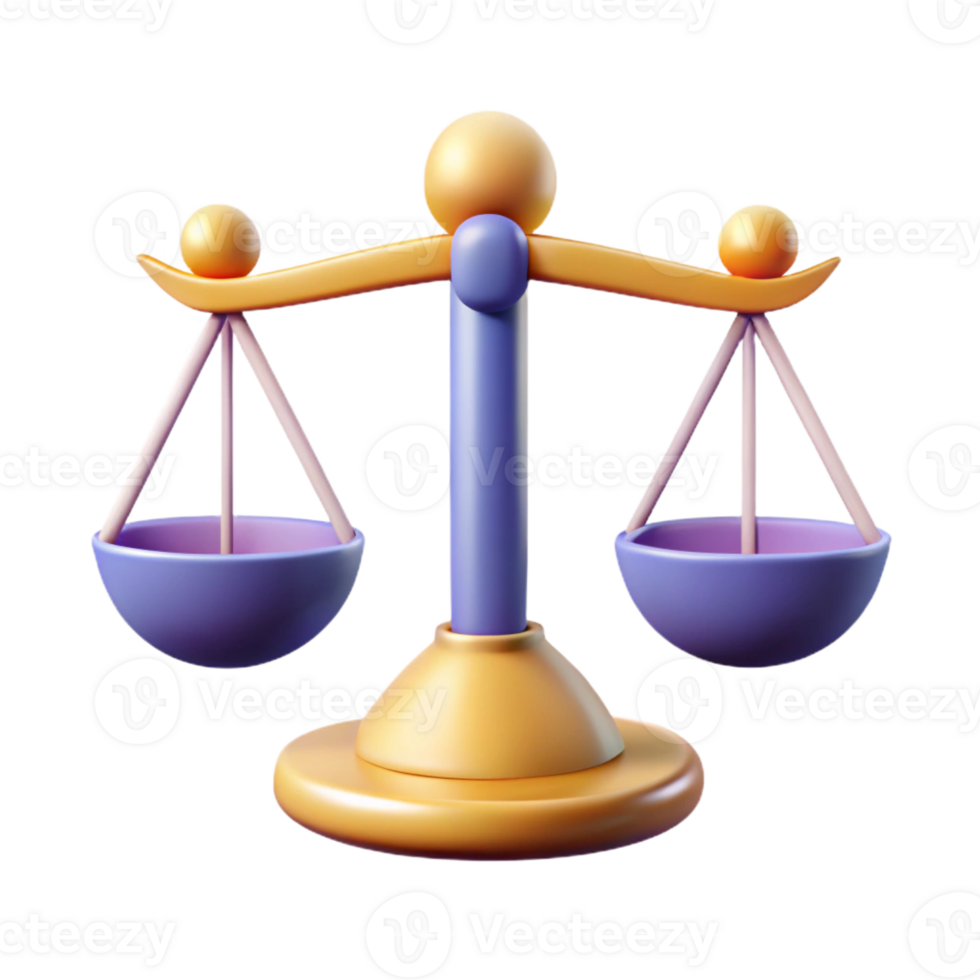 tranquil elegant Stylized symbol of balance. Symmetrical scales. Single-weight stroke, flat color with Scalable Design. perfect clarity png