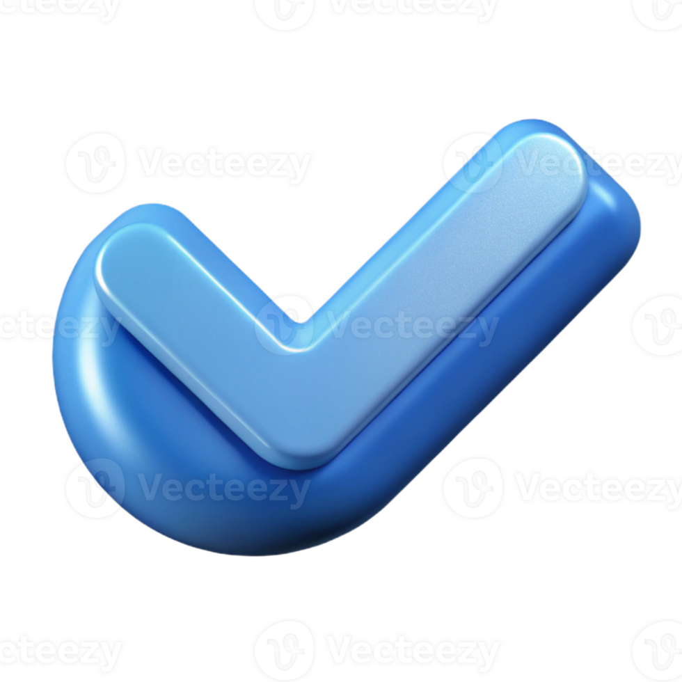 playful picturesque A scalable checkmark icon. Single-weight stroke, flat color, crisp edges with Scalable Design. original png