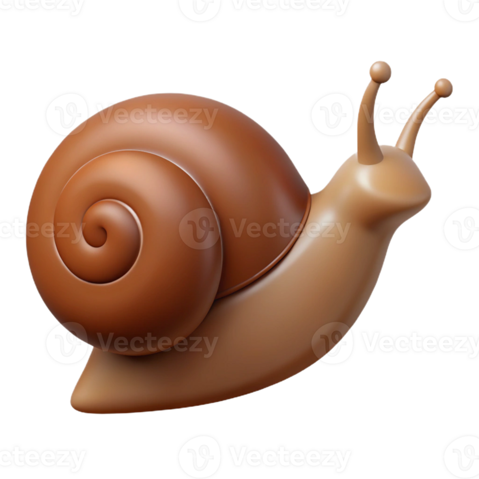 picturesque rare Silhouette of a crawling snail. Clean lines, flat color, with Scalable Design. png