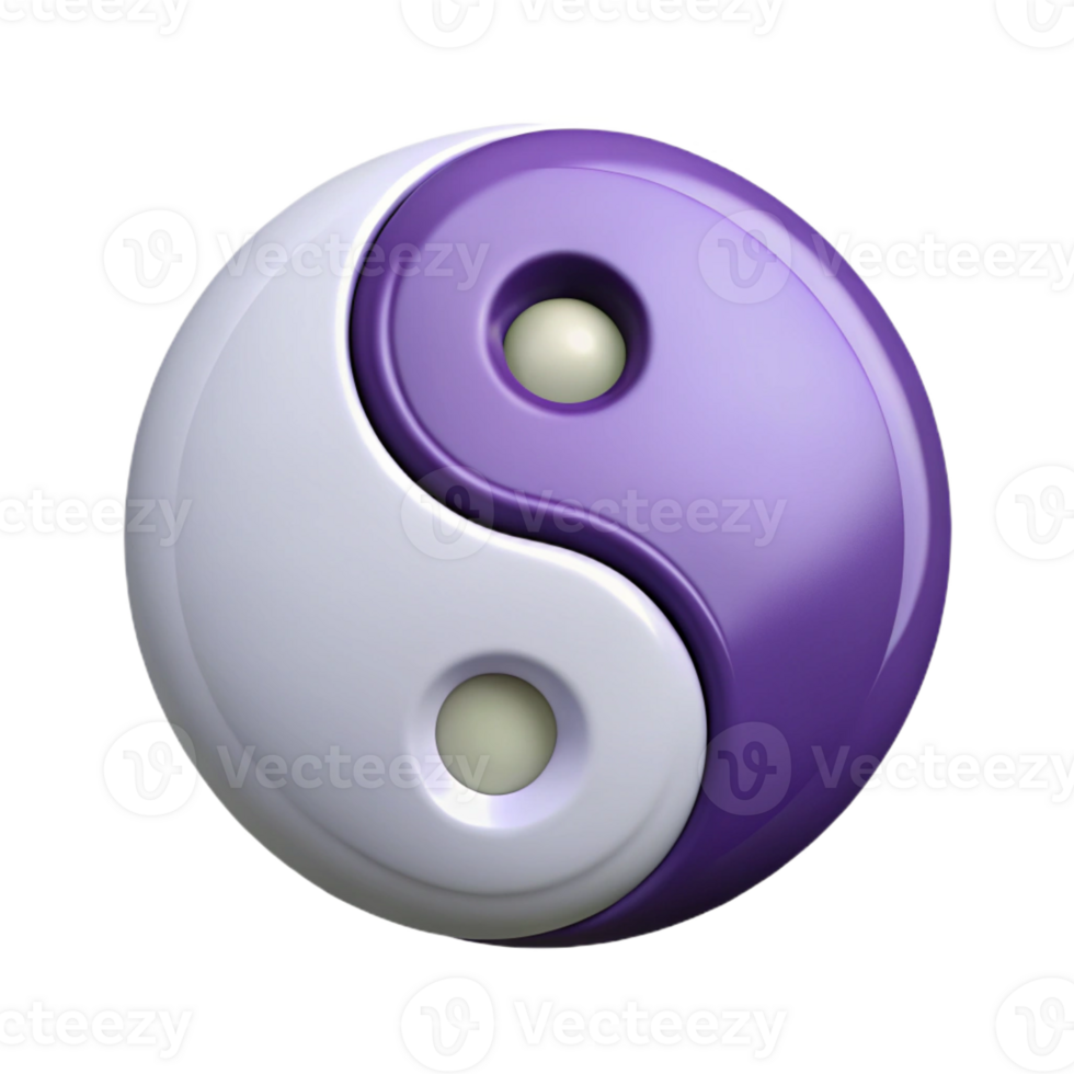 reflective picturesque Symmetrical outline of a yin yang symbol. Crisp edges, with Scalable Design. handcrafted png