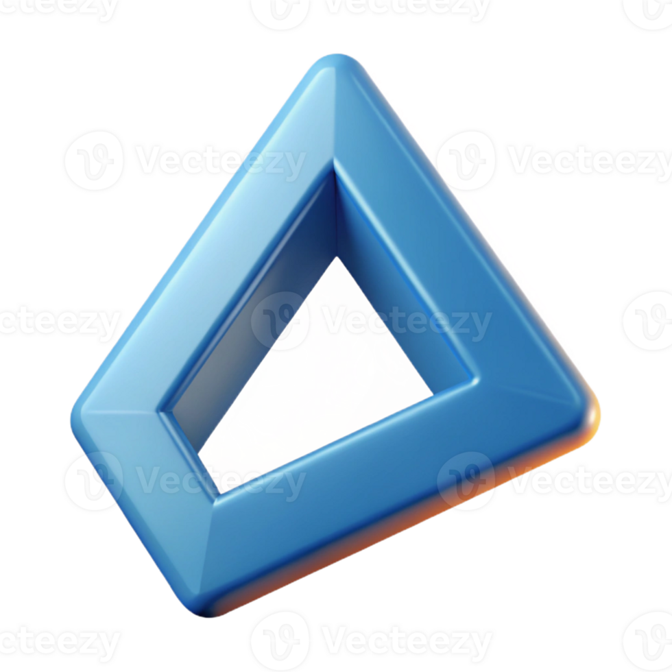 whimsical exquisite Geometric triangle icon. Single-weight stroke, crisp edges, with Scalable Design. genuine png