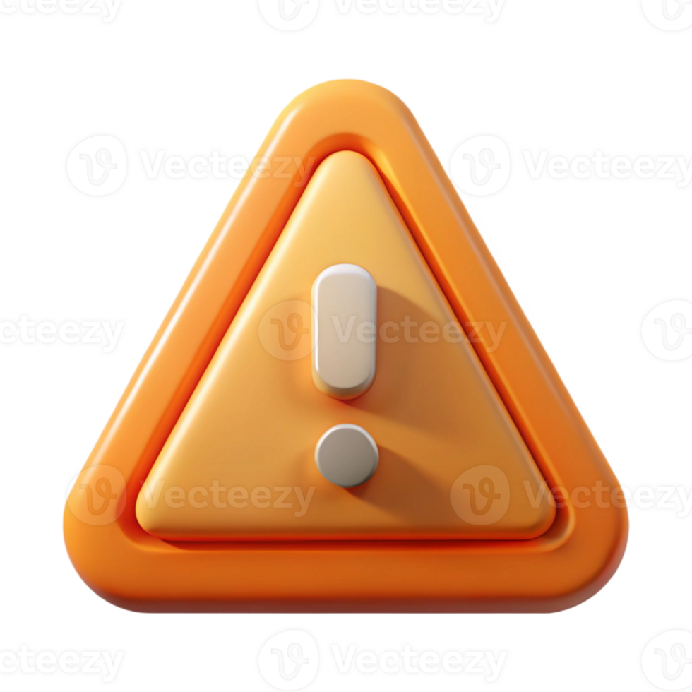 whimsical picturesque A symmetrical warning sign icon. Crisp edges, single-weight stroke, with Scalable Design. exclusive png