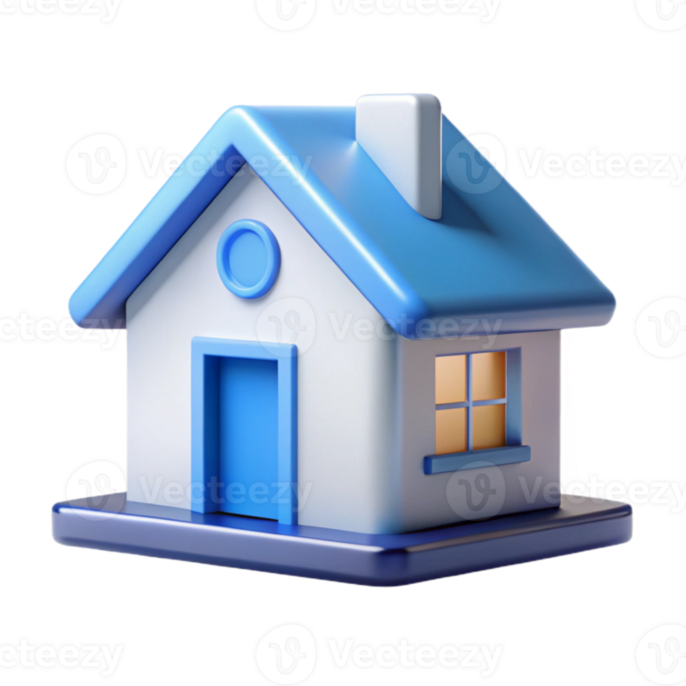 quintessential contemporary Minimal monoline house. Crisp edges, scalable, flat color with Scalable Design. expertly shot png