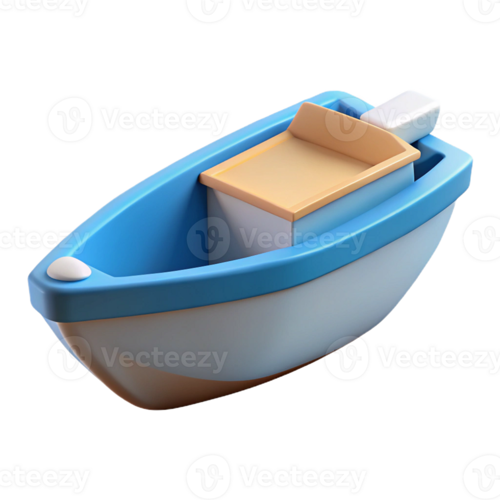 memorable contemporary Scalable flat color illustration of a boat. Crisp edges, single-weight stroke with Scalable Design. sharp png