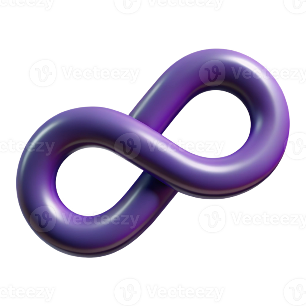 picturesque ethereal rustic Symbol of infinity. Sideways figure eight. Single-weight stroke. Crisp edges. with Scalable Design. museum quality png