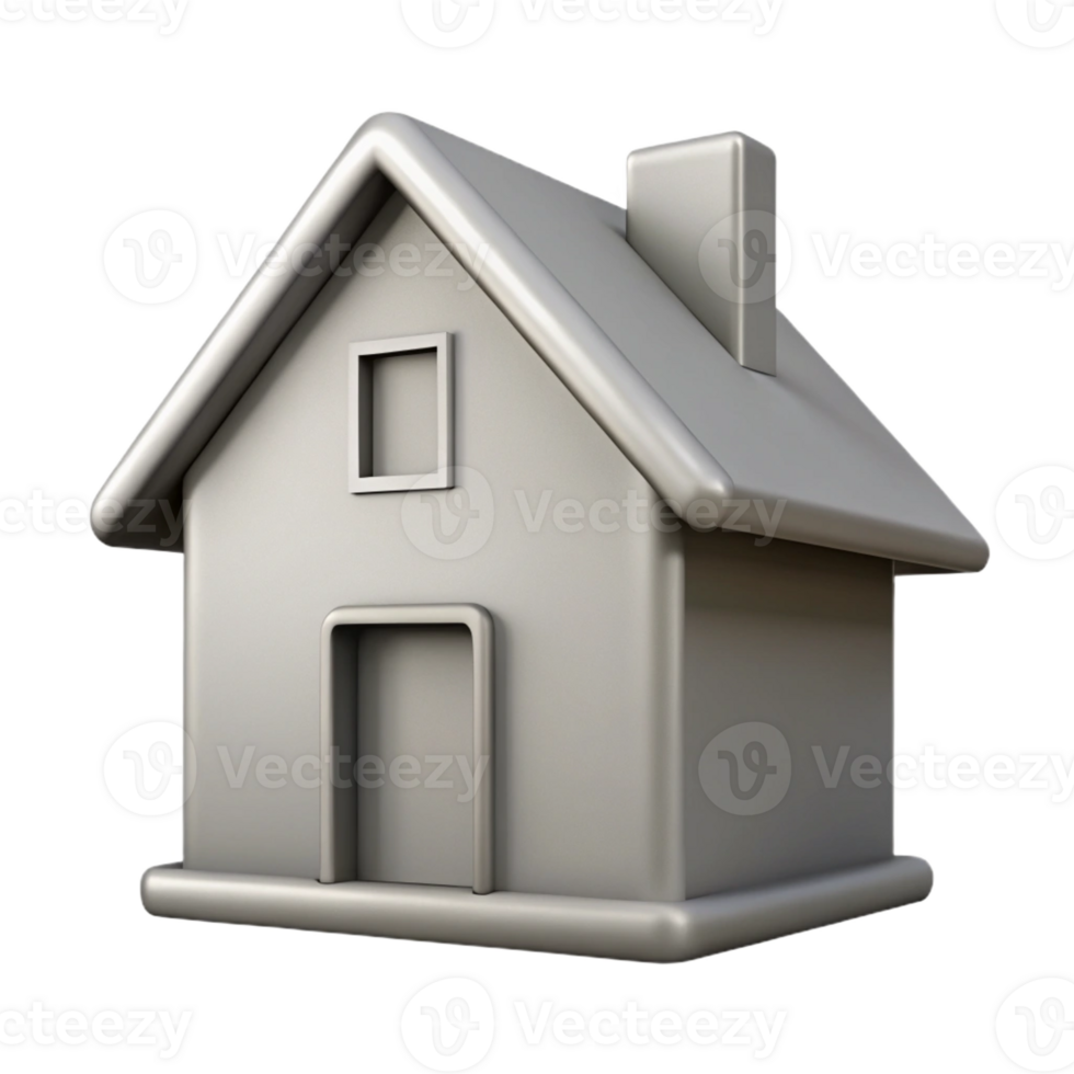 spectacular celebrated Clean lines forming a house silhouette, flat grey, with Scalable Design. png