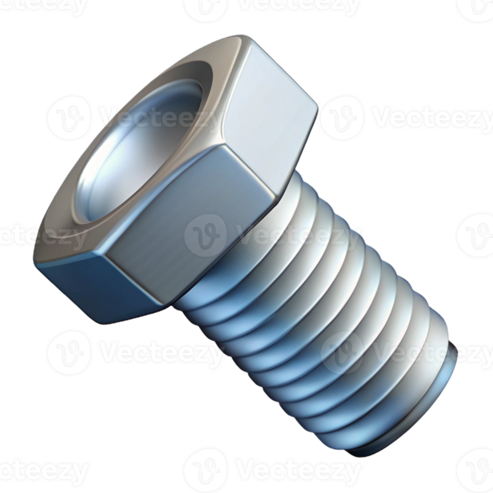 gorgeous peaceful traditional Symmetrical technical drawing of a bolt. Crisp edges, with Scalable Design. top-tier png