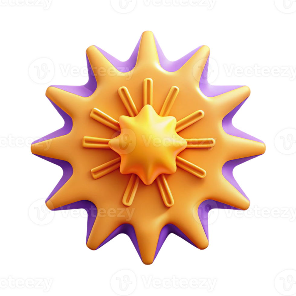 spectacular surreal Burst badge, radiating lines, symmetrical, flat color, with Scalable Design. 8K png