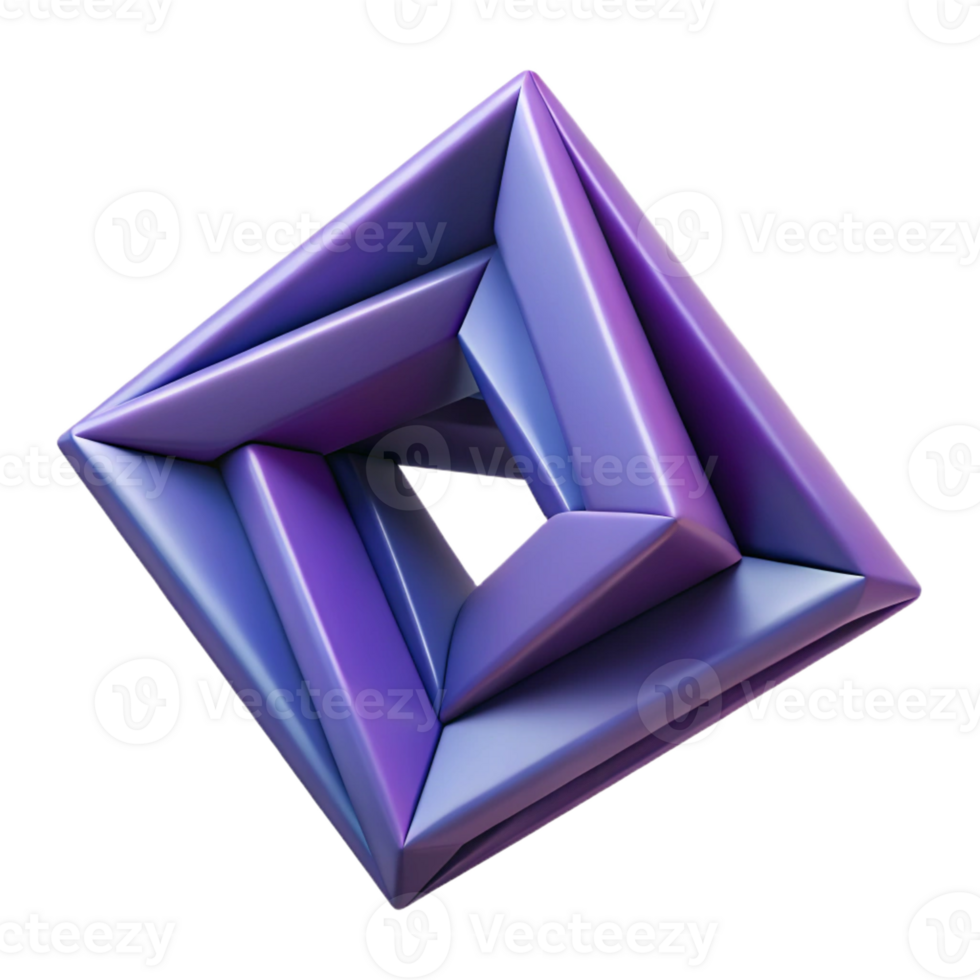 picturesque passionate traditional Rotating triangles forming a D illusion, crisp edges with Scalable Design. premium png