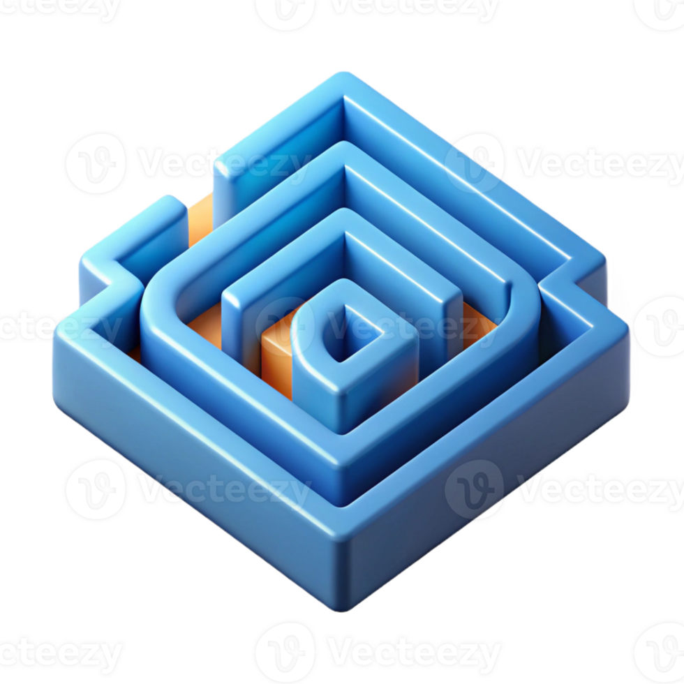 magnificent nostalgic creative Clean lines forming an abstract, geometric maze. Flat color, minimal design with Scalable Design. crisp png