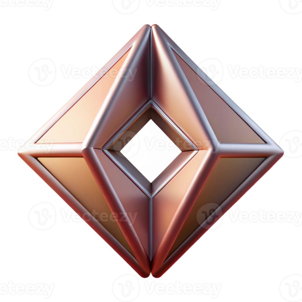 playful majestic Symmetrical logo with two mirrored triangles. Crisp edges, single-weight stroke with Scalable Design. expertly shot png