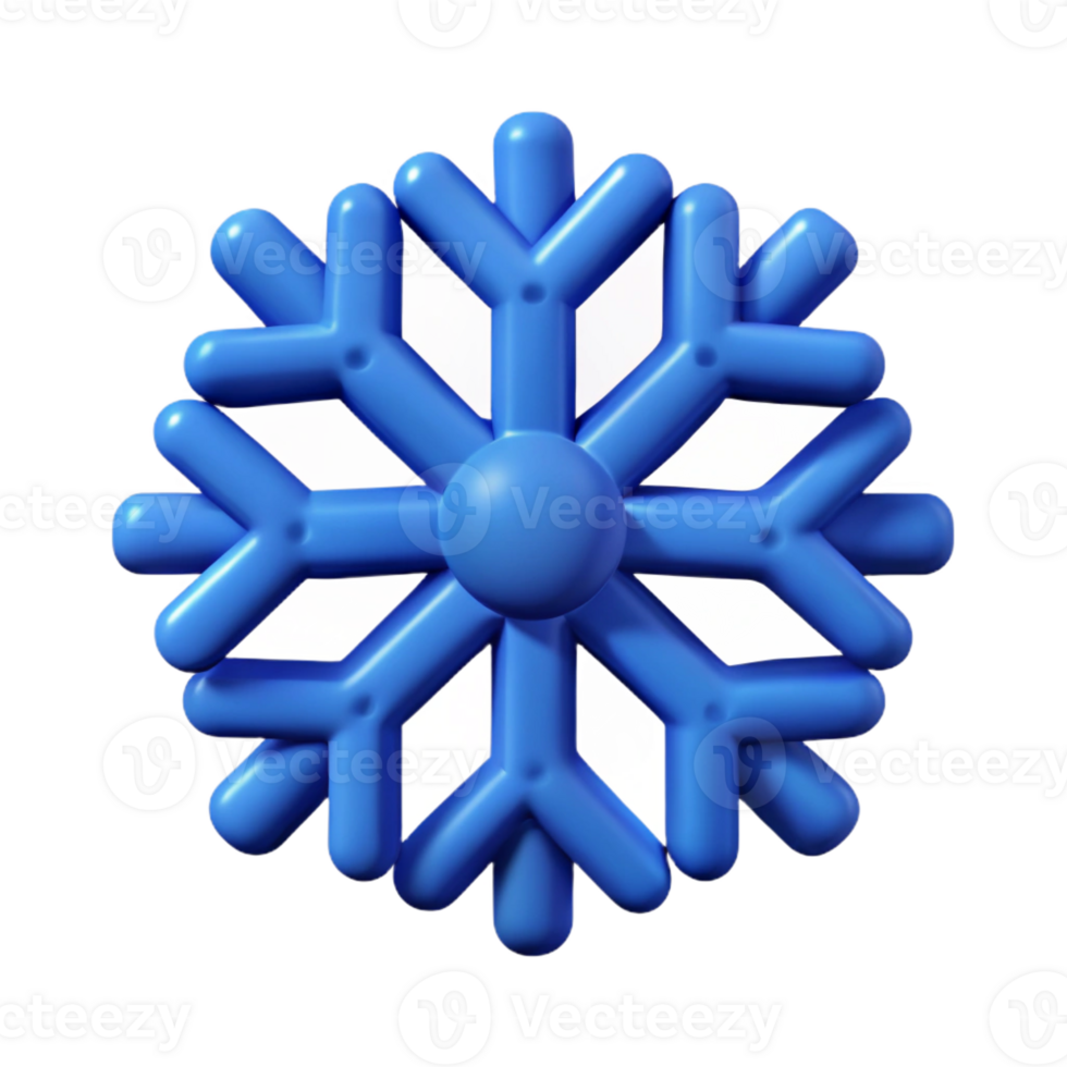radiant bohemian A symmetrical blue snowflake. Single-weight stroke, flat color with Scalable Design. high resolution png