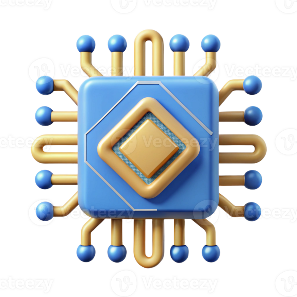 melancholic striking Abstract symbol of technology. A circuit board pattern. Crisp edges. Single-weight stroke. with Scalable Design. expertly shot png