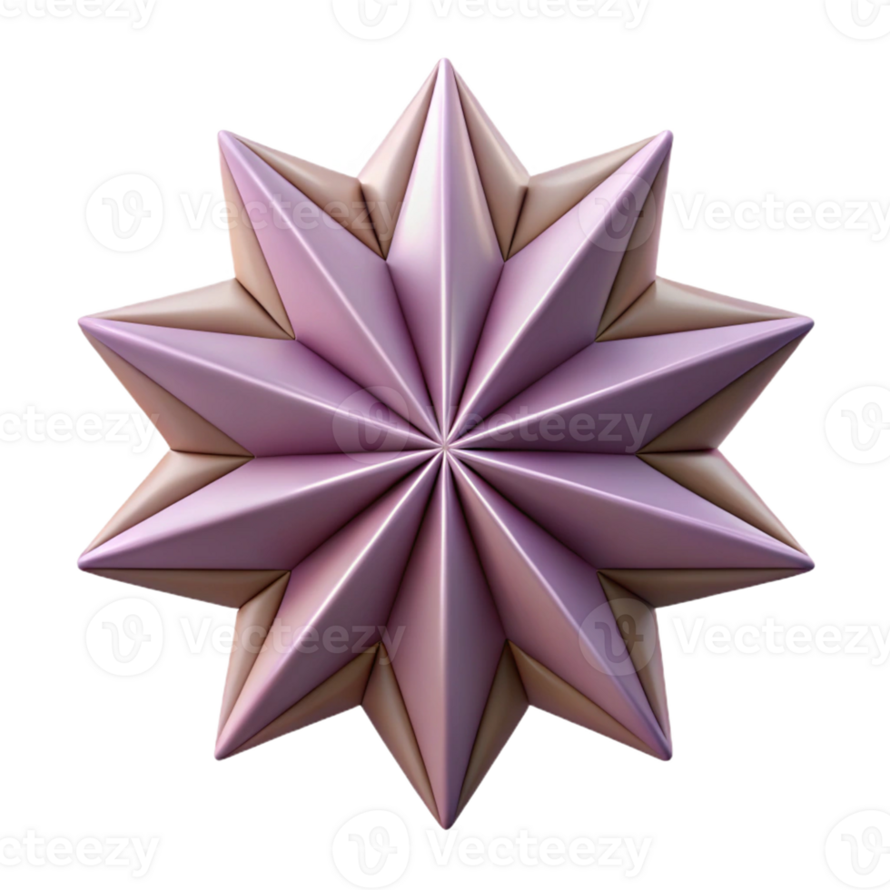 majestic futuristic Symmetrical design of radiating triangles. Clean lines, flat color, with Scalable Design. sharp png