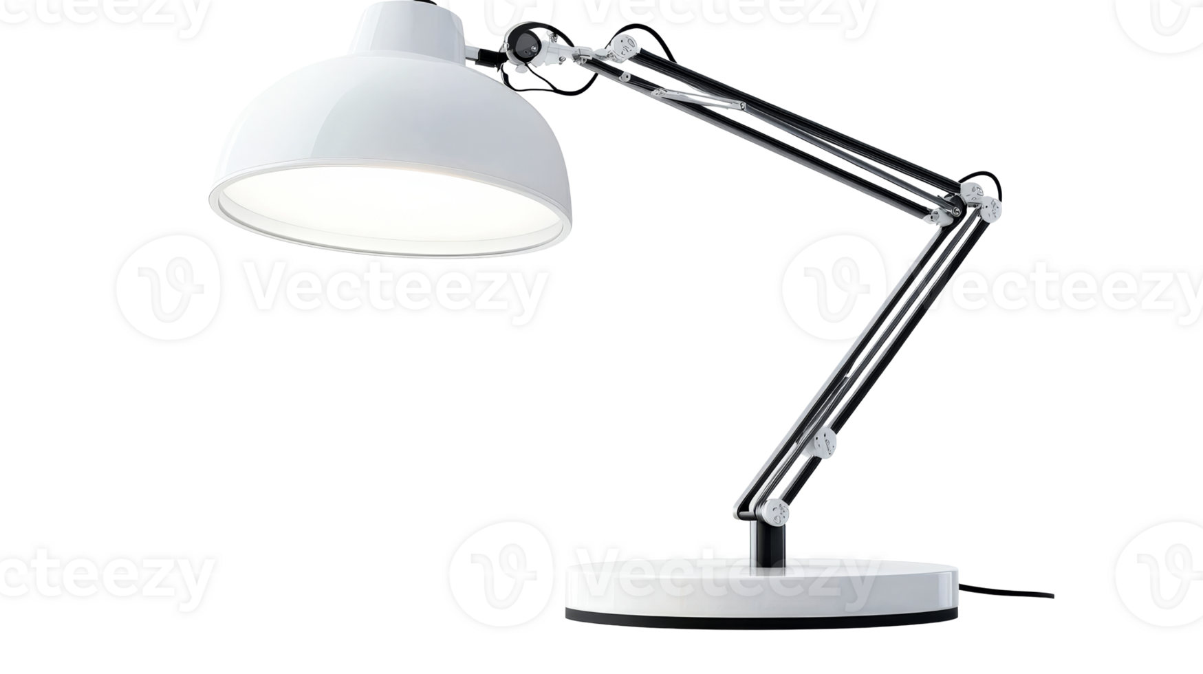Adjustable stylish desk lamp for any workspace png