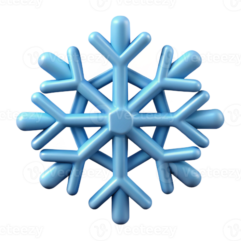 rare creative Symmetrical snowflake with clean lines. Flat color, sharp edges. with Scalable Design. professional png