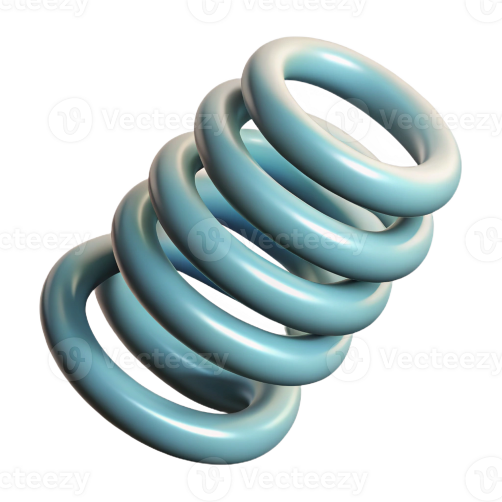 serene signature Scalable technical drawing of a spring. Single-weight stroke, minimal with Scalable Design. png