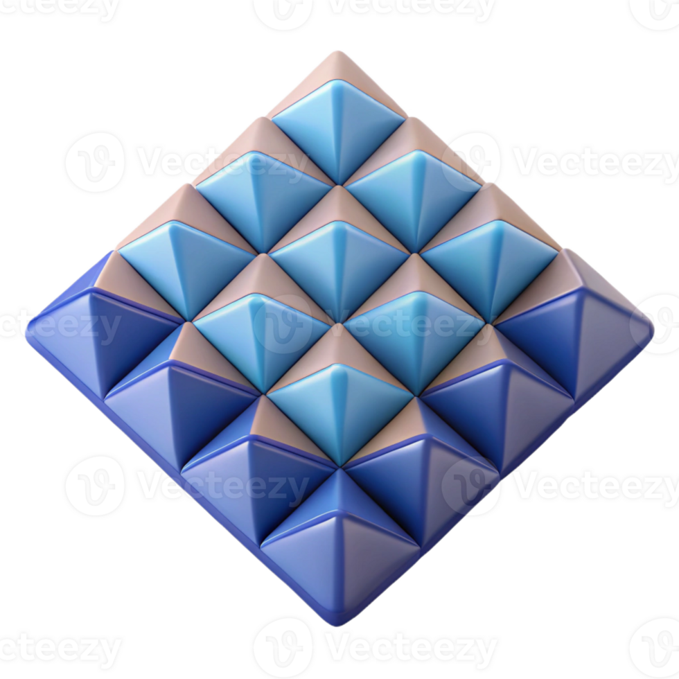 wonderful renaissance Abstract pattern of triangles and squares. Geometric, flat color, with Scalable Design. 4K png