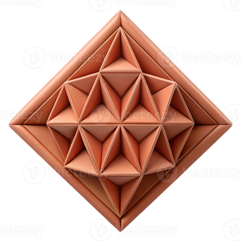 joyful picturesque Geometric abstract shape with crisp edges. Flat color, clean lines with Scalable Design. crisp png