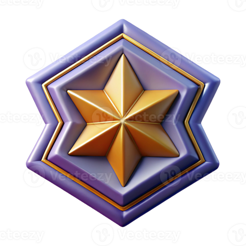 playful exquisite Pentagonal badge with radiating triangles. Geometric, scalable, single-weight stroke with Scalable Design. 8K png