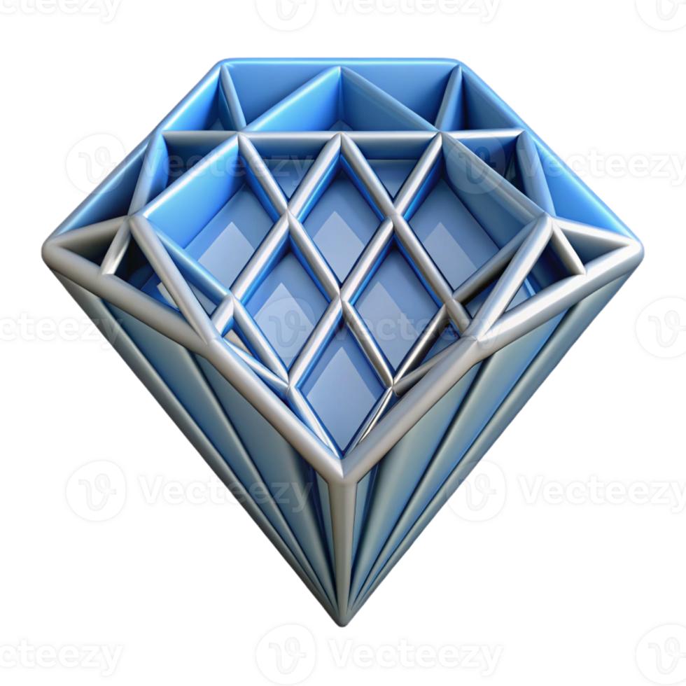 ethereal breathtaking Diamond grid, crisp edges, symmetrical, with Scalable Design. exclusive png